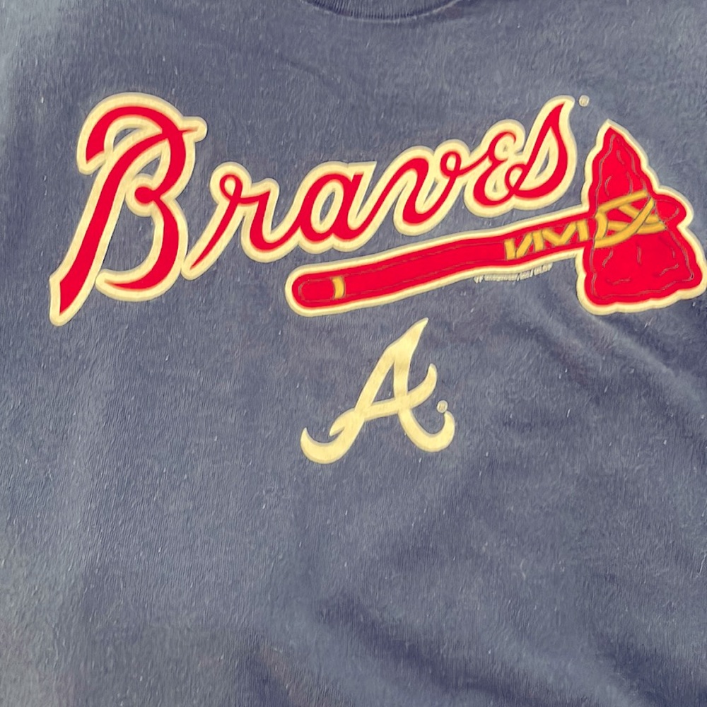 Atlanta Braves T - shirt Size 2XL